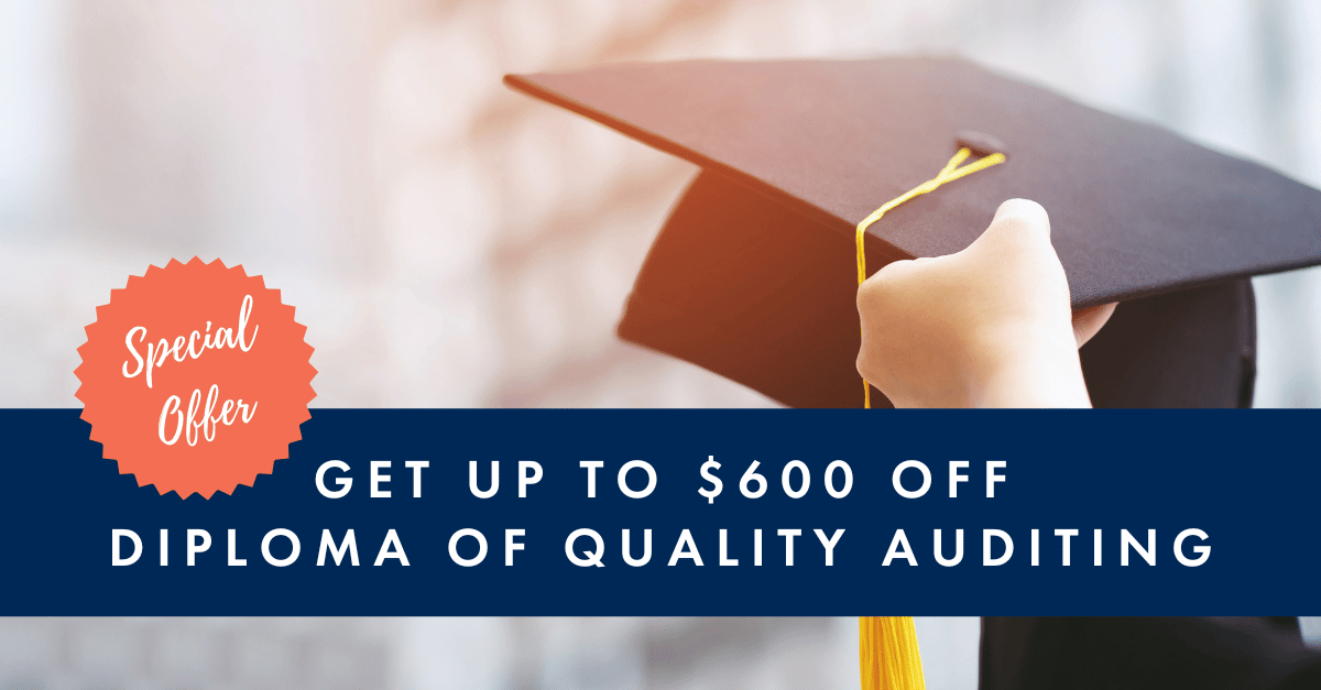 Sign up for the Diploma of Quality Auditing with Southpac Aerospace and get up to $600 off three courses
