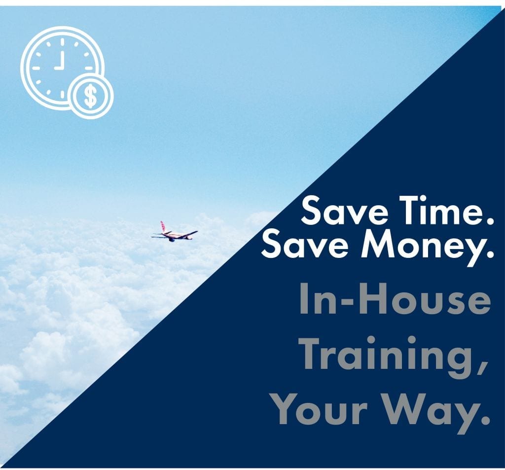 Southpac Aerospace provides in-house training allowing you to learn your way - saving Time & Money.