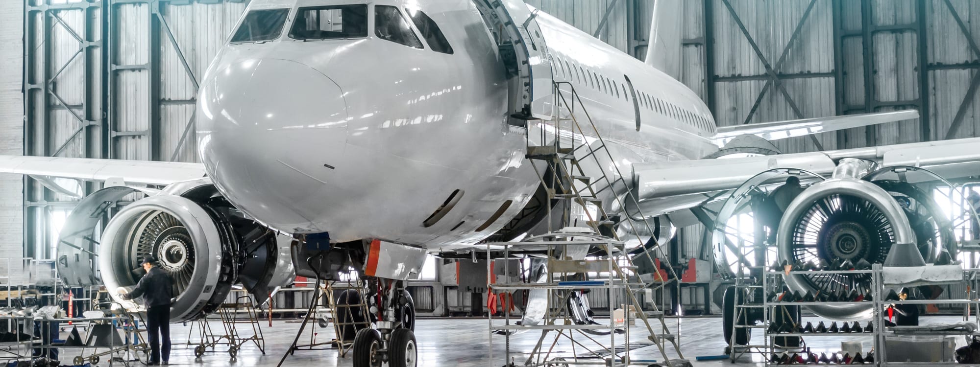 An aviation maintenance staff member considers what he recently learnt in the Southpacs Internal Auditors course while working on a plane.