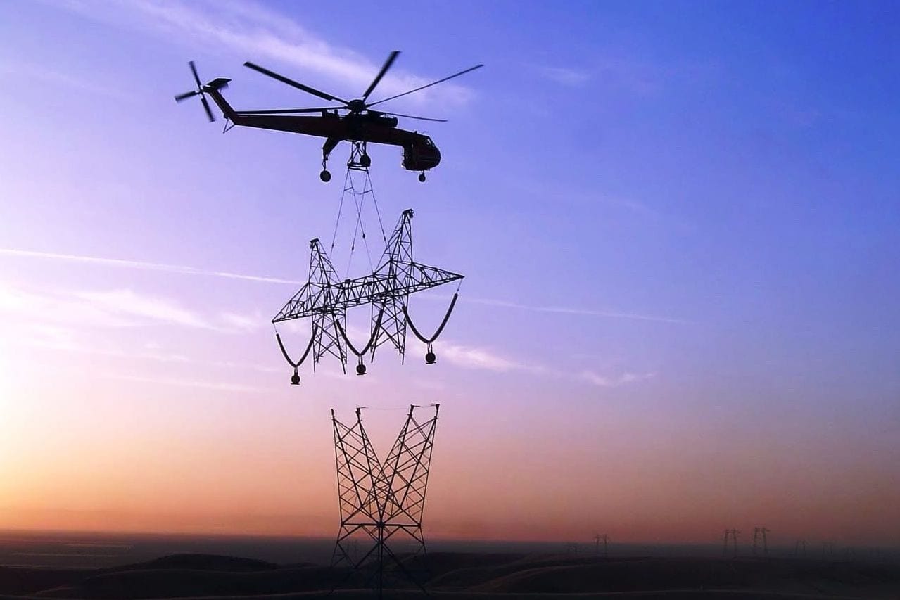 Southpac Aerospace's experienced team provides a comprehensive range of aviation auditing services for fixed & rotary wing operators, like those using rotary wine aircrafts to install powerline towers.