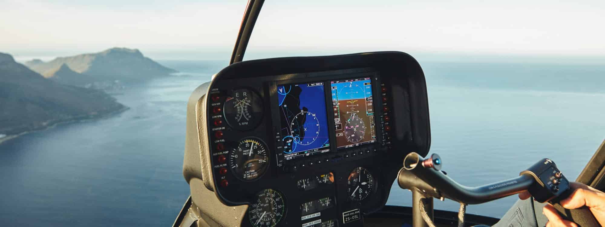 A helicopter pilot navigates changing circumstances with the guidance received from Southpac aerospace's Change Management Course.